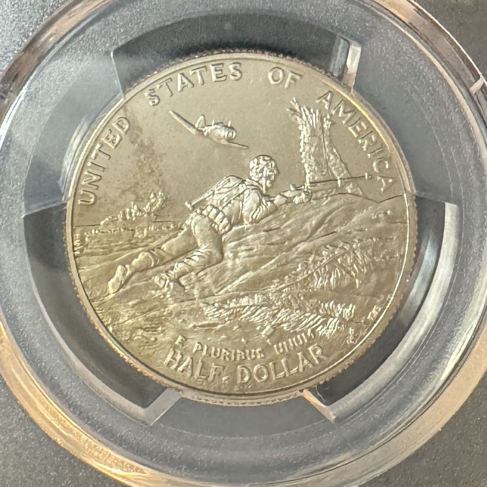 WWII 50 Cent - 1991-1995   coin collectible - Main Image 3