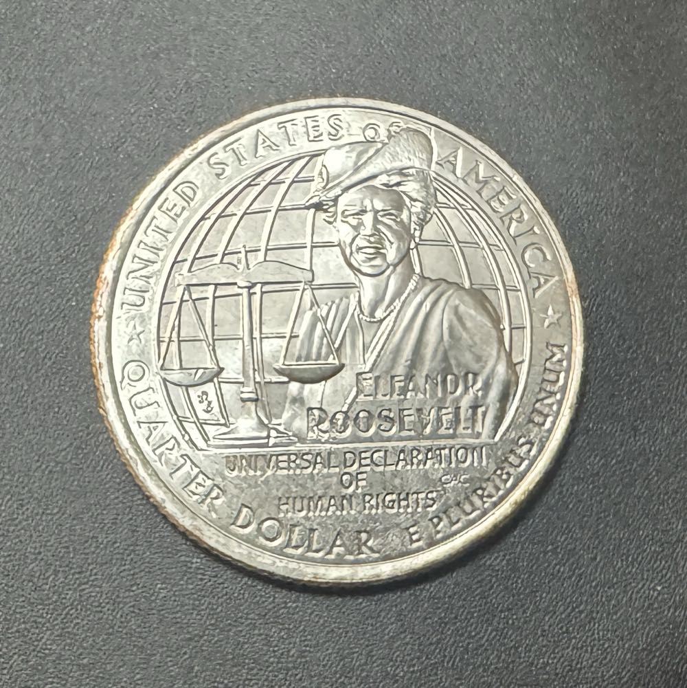 Error Quarter Die Chip  coin collectible - Main Image 2
