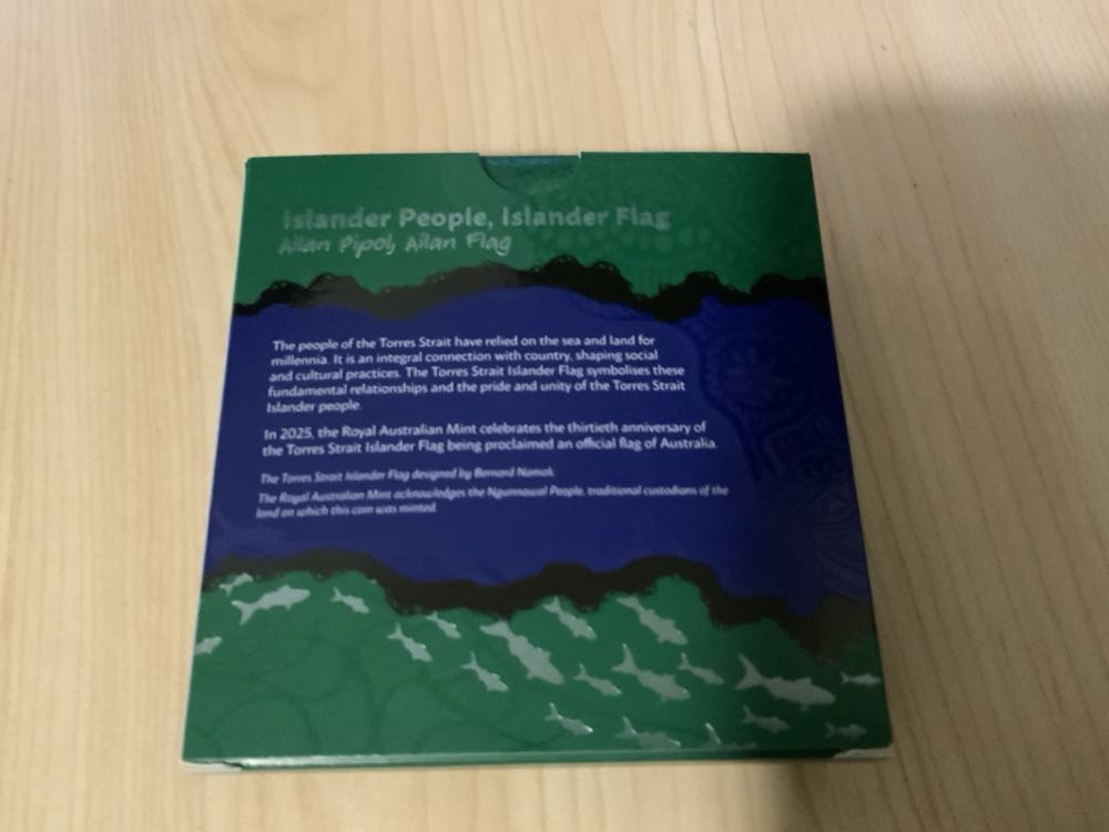 30th Anniversary Of The Torres Strait Islander Flag $2  coin collectible [Barcode 9314688118737] - Main Image 3