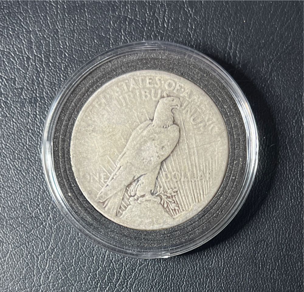 1924 S Peace Dollar  coin collectible - Main Image 2
