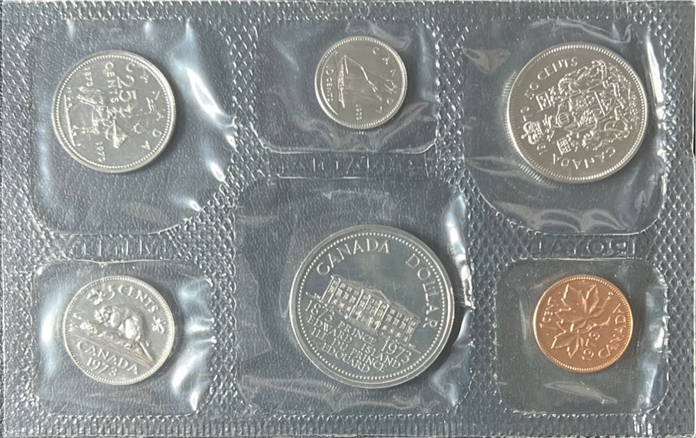 1973 Royal Canadian Mint Coin Set  coin collectible - Main Image 3