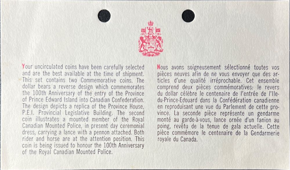 1973 Royal Canadian Mint Coin Set  coin collectible - Main Image 4