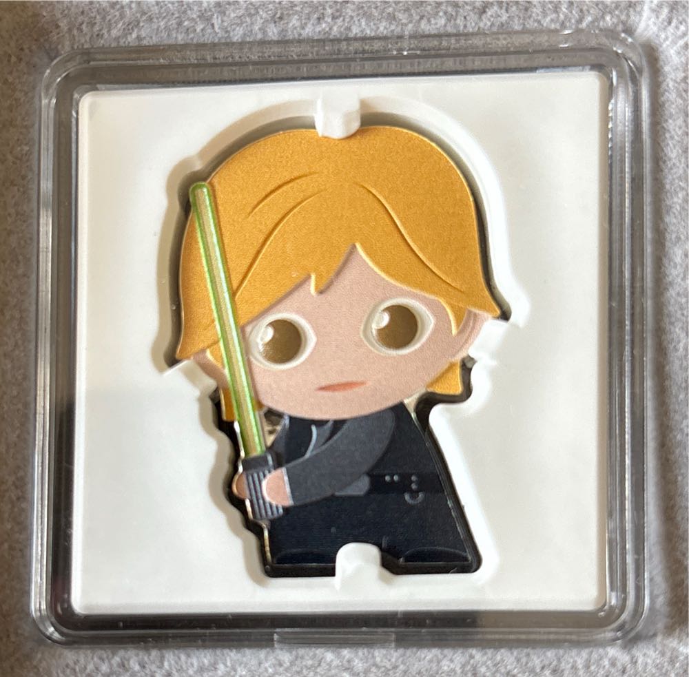 Star Wars - Luke Skywalker Chibi  coin collectible - Main Image 3
