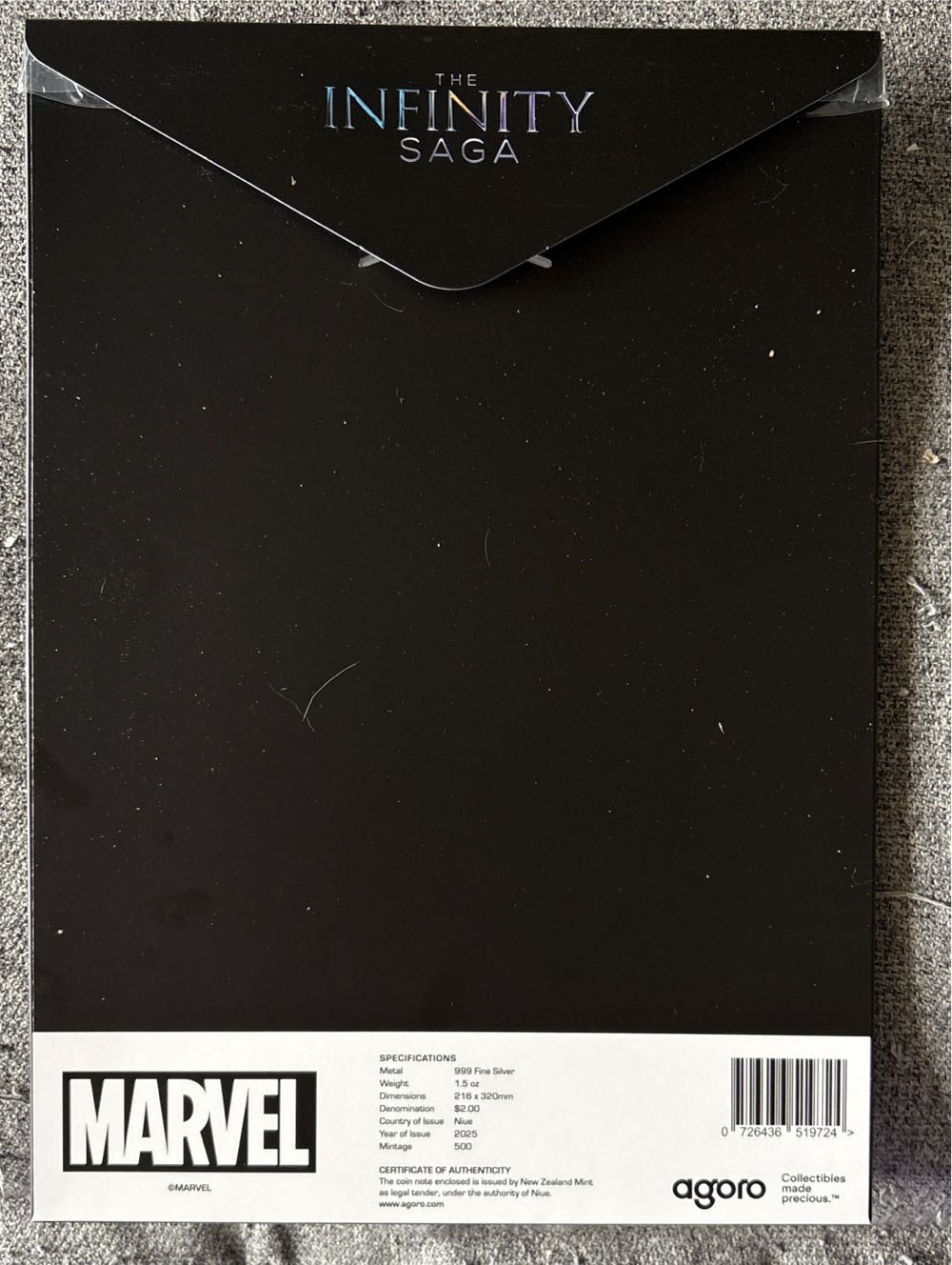 Marvel Studios - Captain America Civil War - Silver Foil  coin collectible [Barcode 726436519724] - Main Image 2