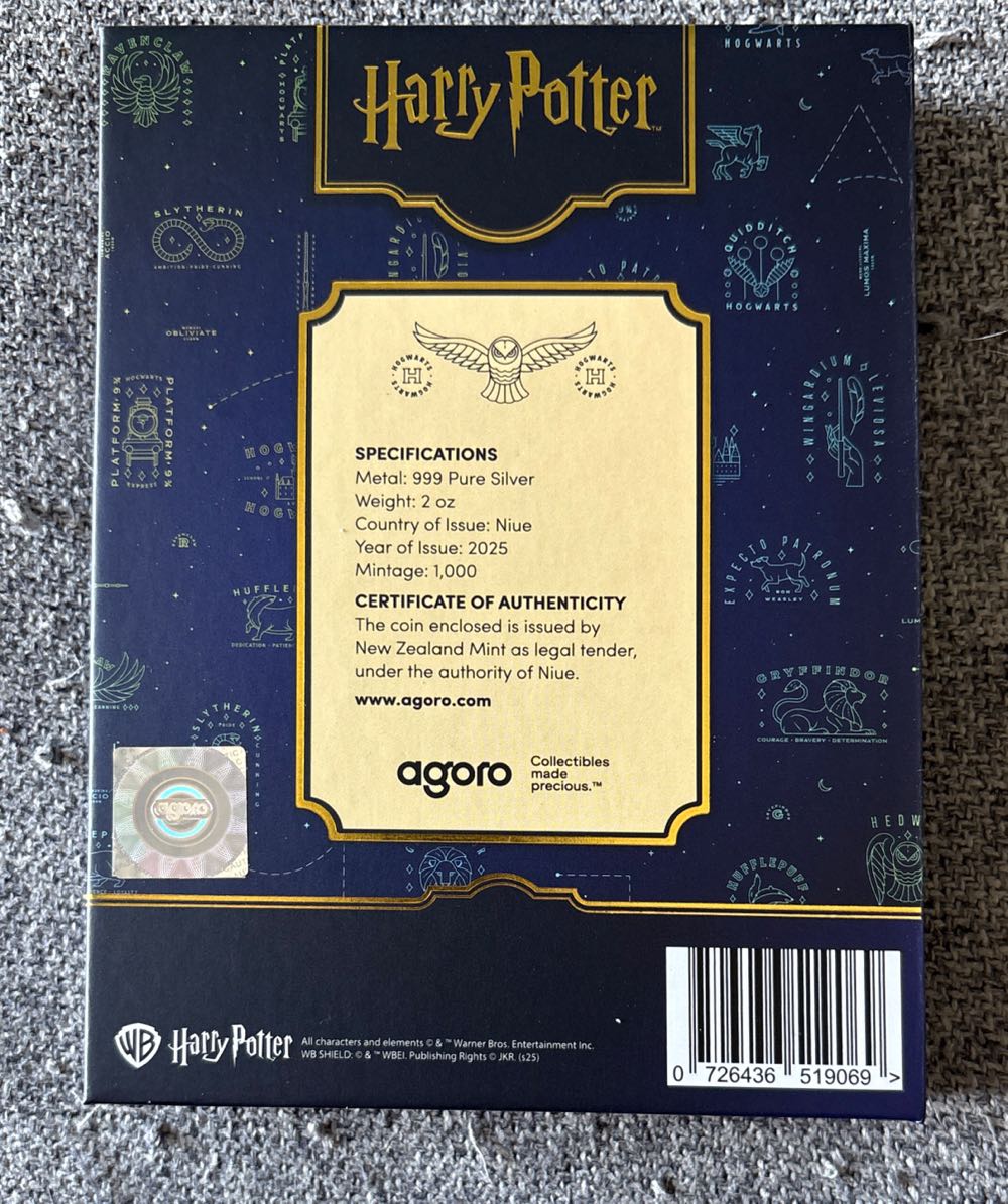 Harry Potter And The Half-Blood Prince Book Cover  coin collectible [Barcode 726436519069] - Main Image 2