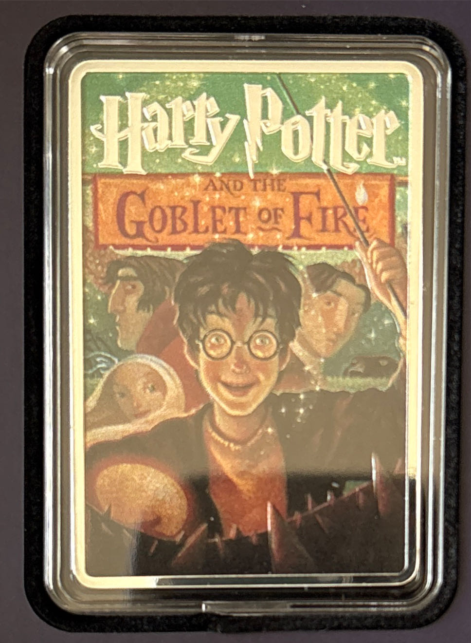 Harry Potter And The Half-Blood Prince Book Cover  coin collectible [Barcode 726436519069] - Main Image 3