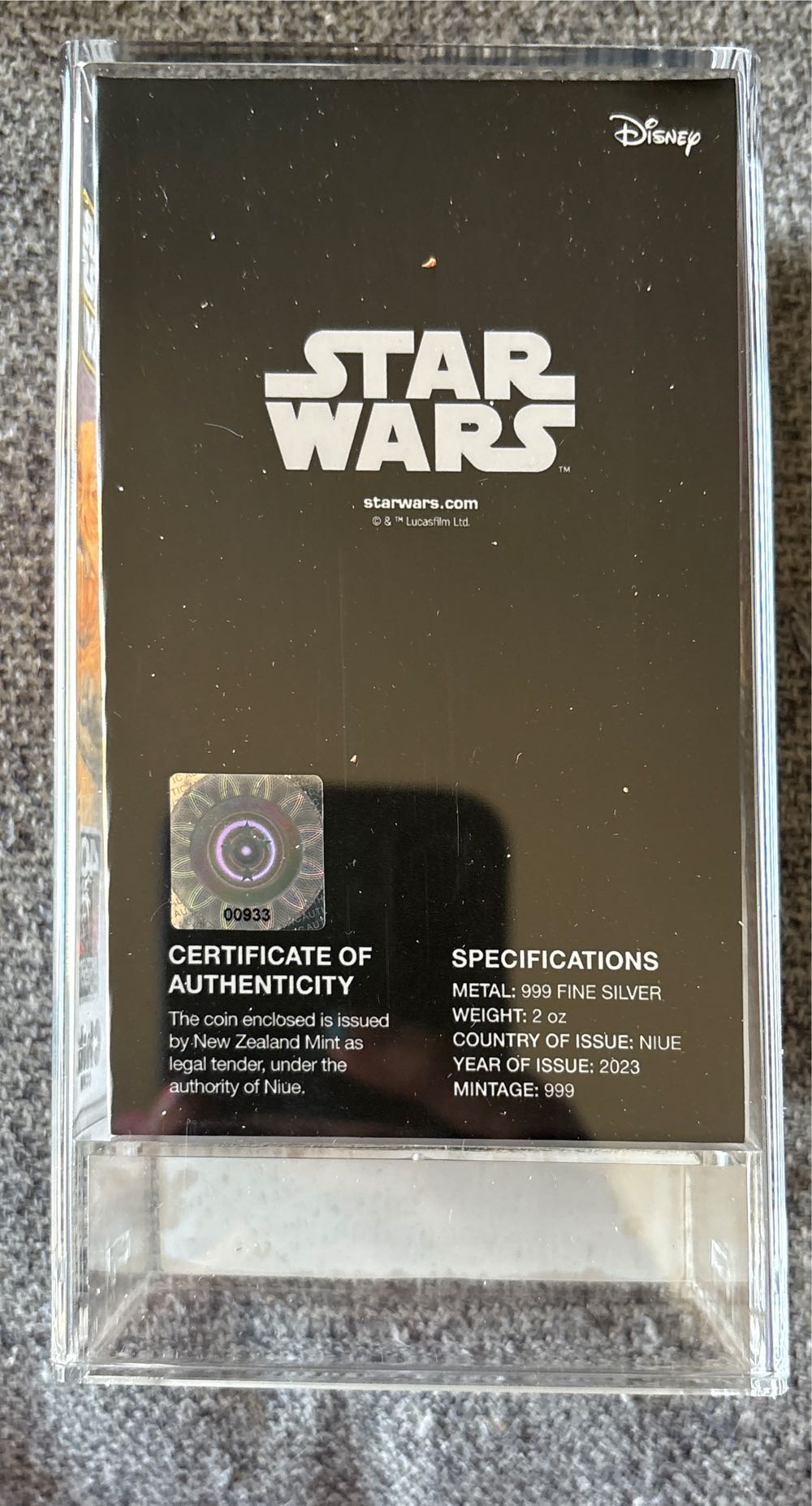 Star Wars - Jabba The Hutt Mega Chibi  coin collectible - Main Image 2