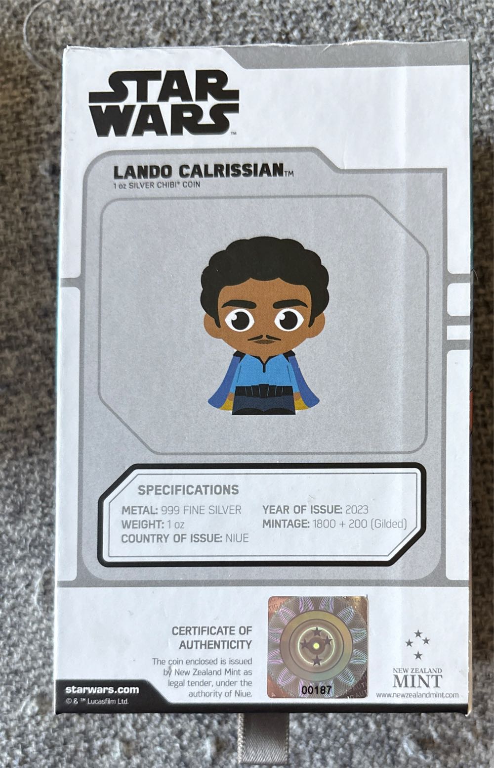 Indiana Jones Chibi  coin collectible - Main Image 2