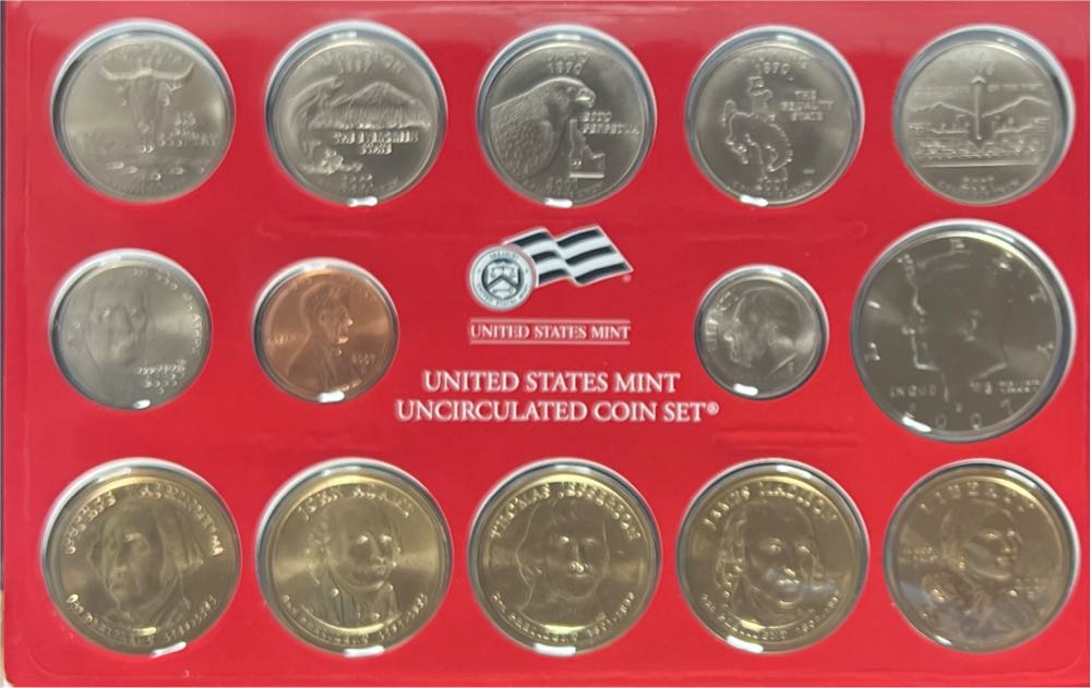 2007 U.S. Mint Uncirculated Set Sealed Mint P & D  coin collectible [Barcode 704785054868] - Main Image 3