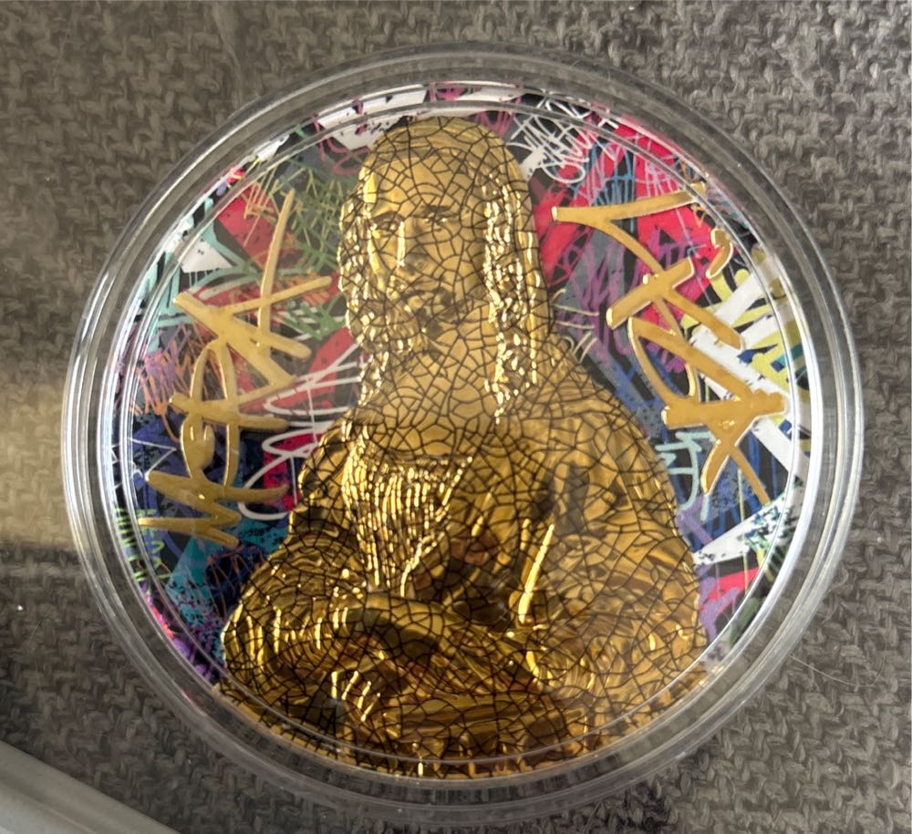 Mona Lisa Pop Art  coin collectible - Main Image 3