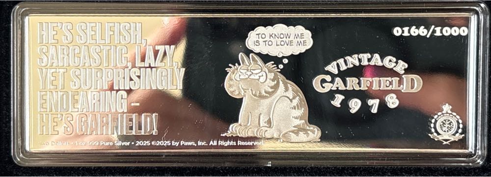 Garfield - Garfield’s First Birthday  coin collectible [Barcode 726436519434] - Main Image 4