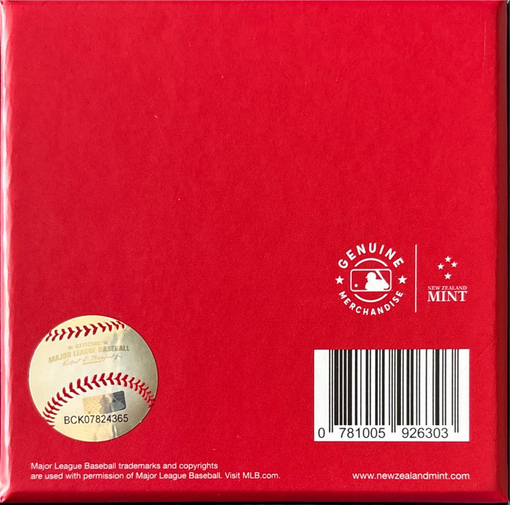 Major League Baseball Logo  coin collectible [Barcode 781005926303] - Main Image 2