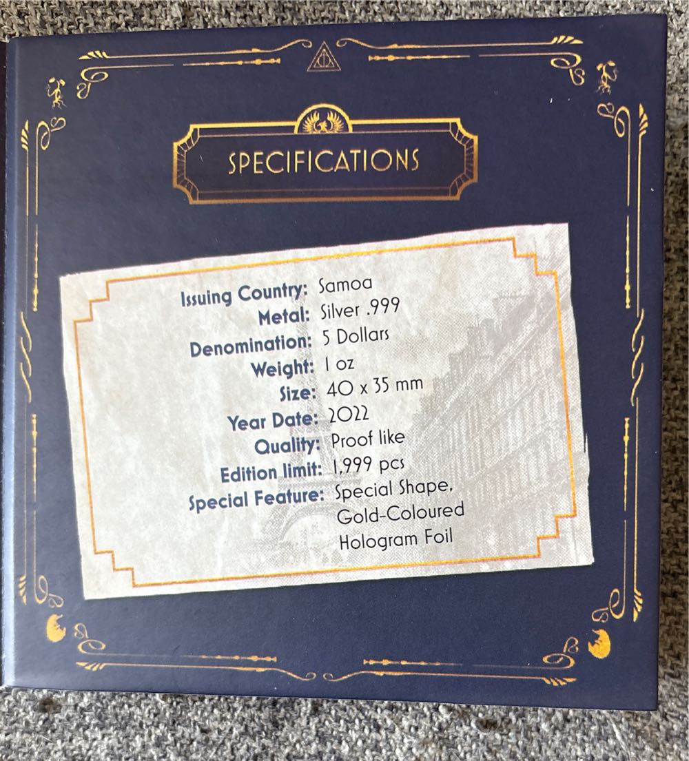 Fantastic Beasts - The Crimes Of Grindelwald - Niffler  coin collectible - Main Image 4