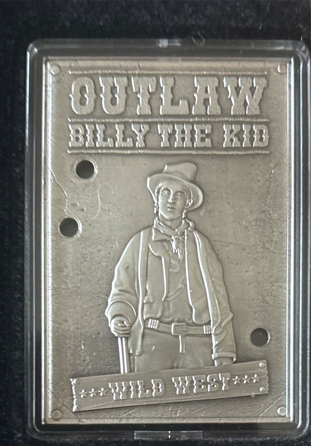 Wild West - Outlaw Billy The Kid  coin collectible - Main Image 3