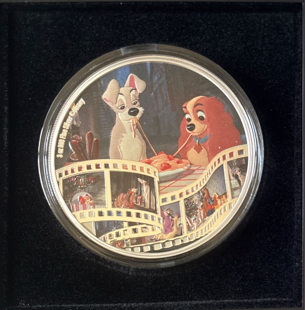 Disney - Lady And The Tramp  coin collectible - Main Image 3