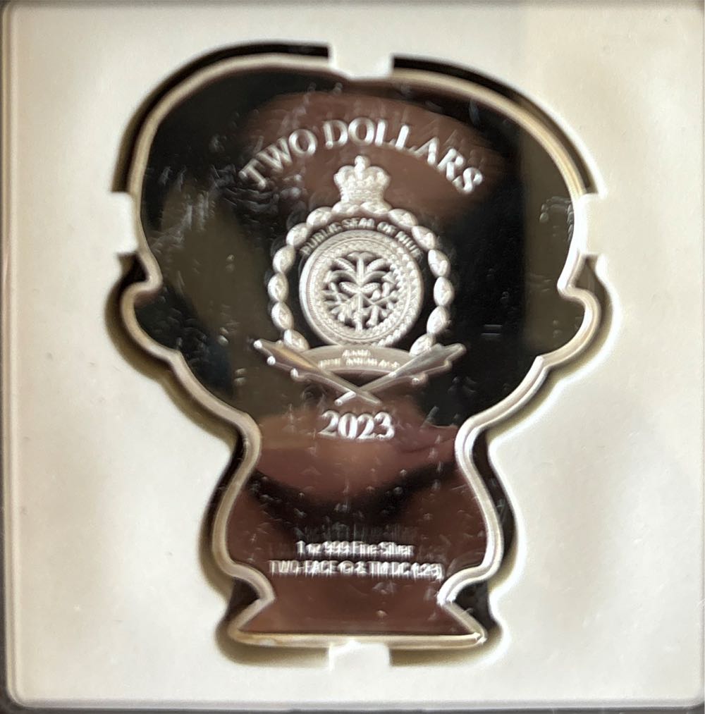 DC - Aquaman Riding Shark Mega Chibi  coin collectible - Main Image 4