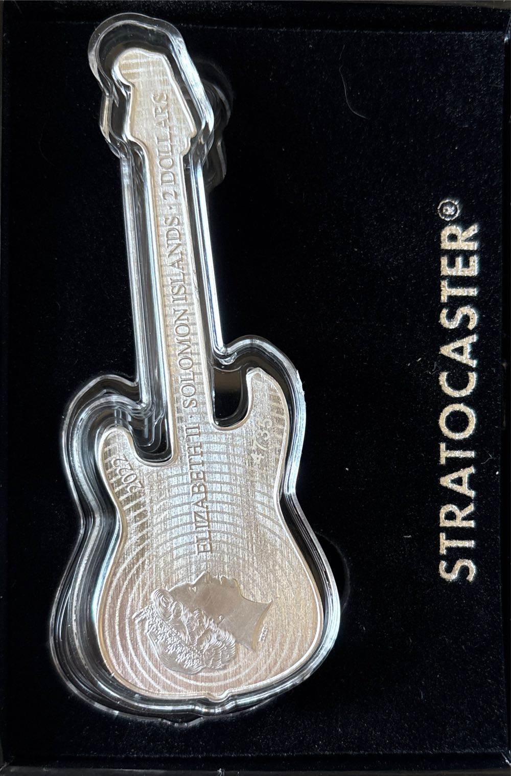 Fender - Red Stratocaster  coin collectible - Main Image 4