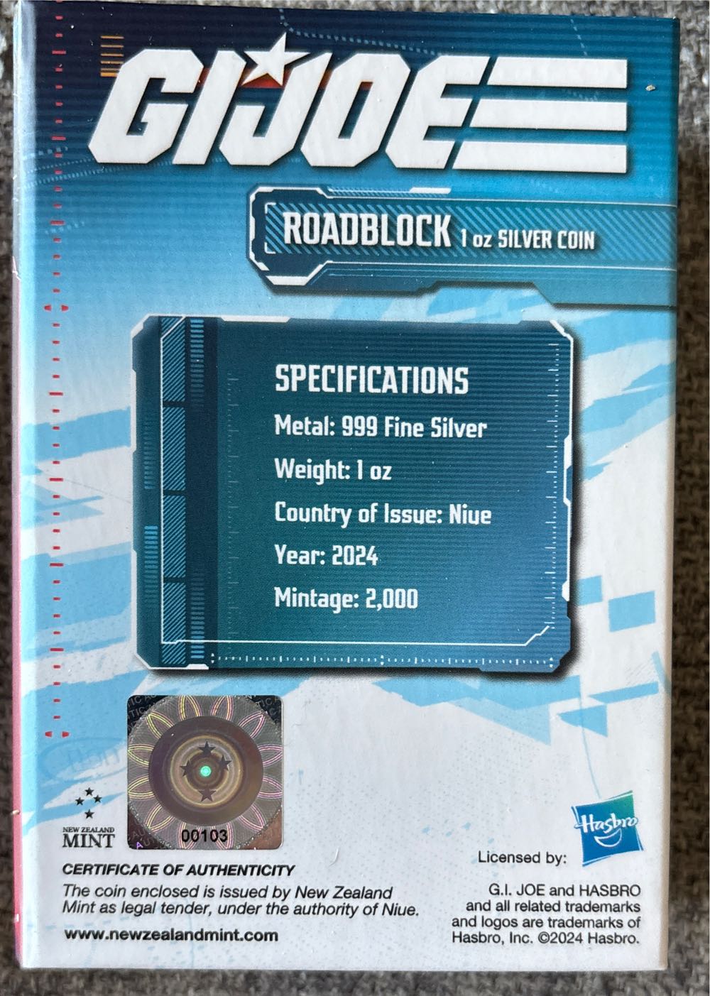 GIJOE 40th - Coin  coin collectible - Main Image 2