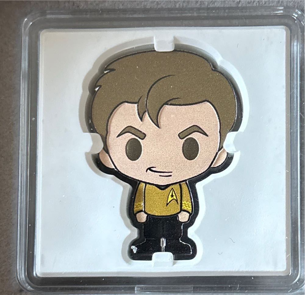 Star Trek - 01. James T. Kirk Chibi  coin collectible - Main Image 3