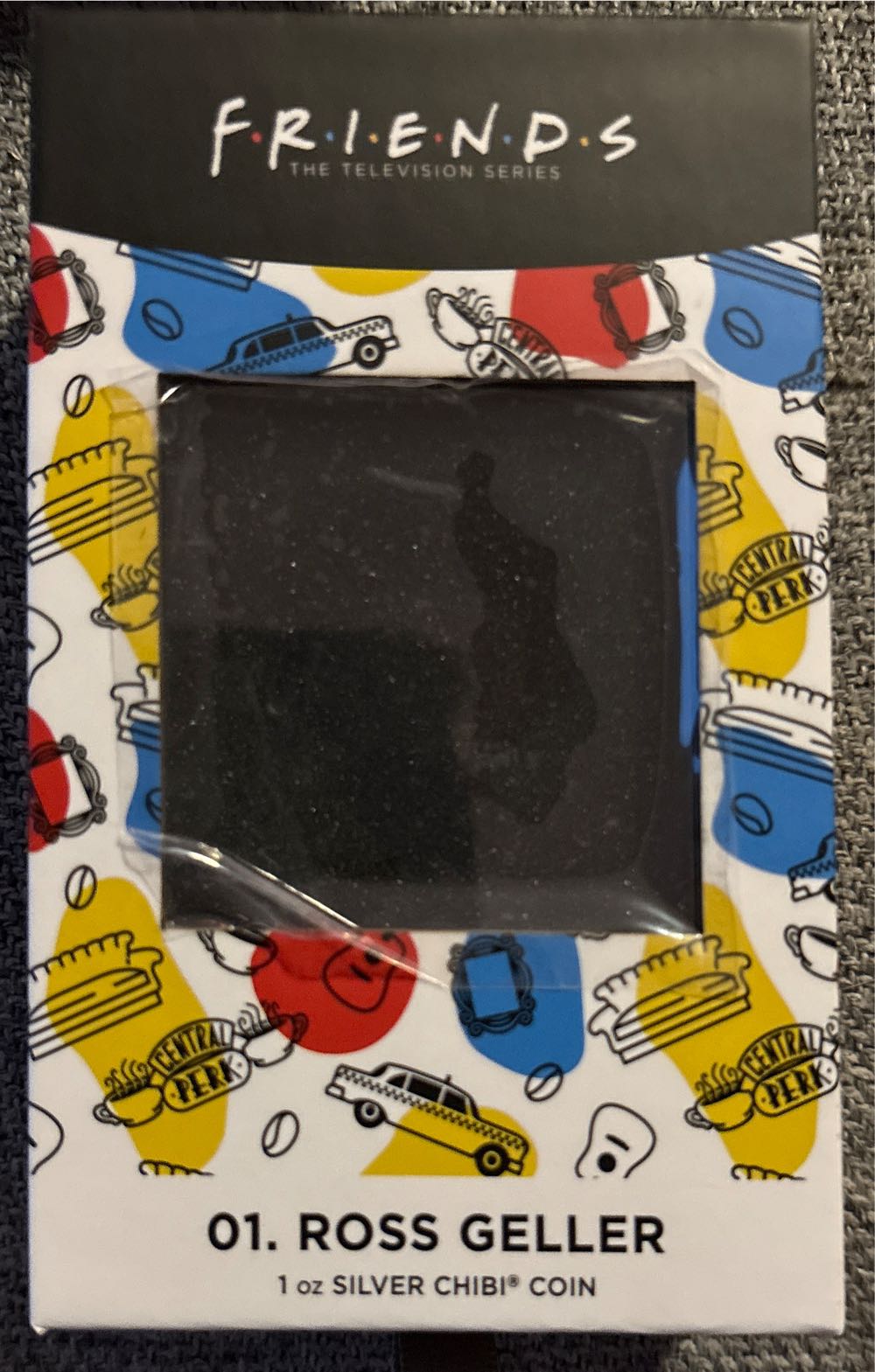 Friends - 01. Ross Geller Chibi  coin collectible - Main Image 1