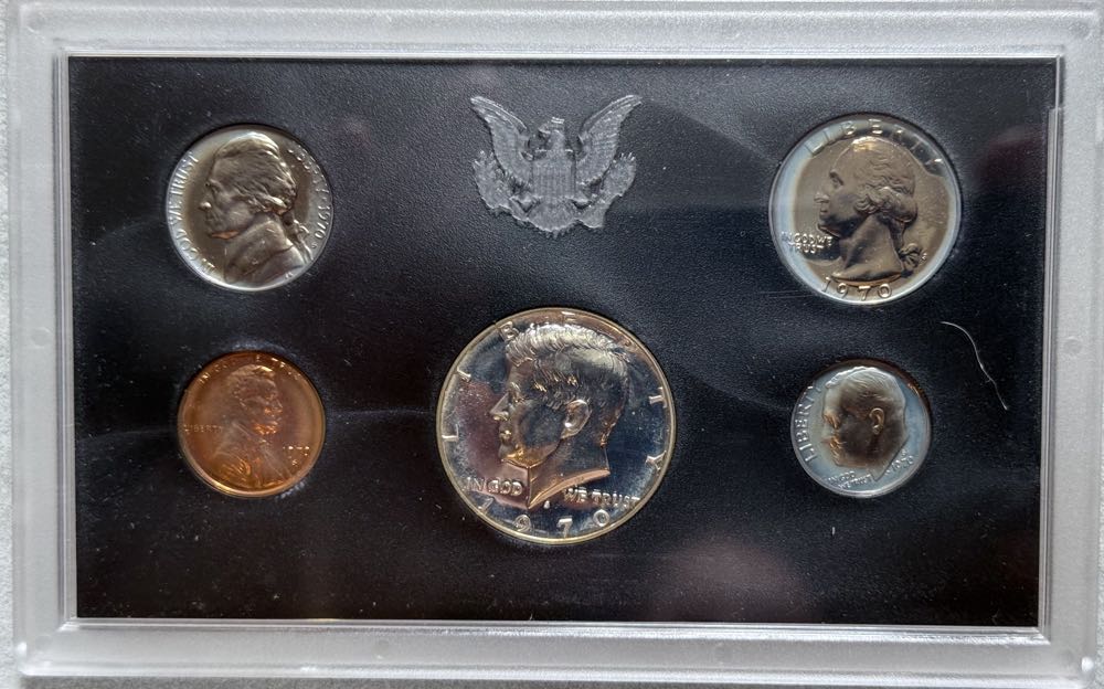 Standard 1970 US Mint Proof Set  coin collectible - Main Image 2