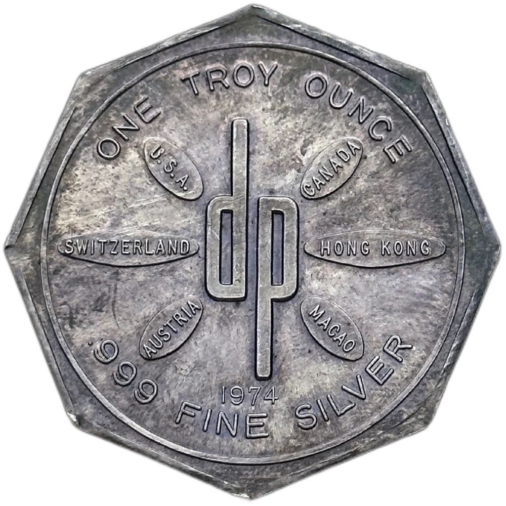 Deak Perera | 1974 Eagle Globe  coin collectible - Main Image 2