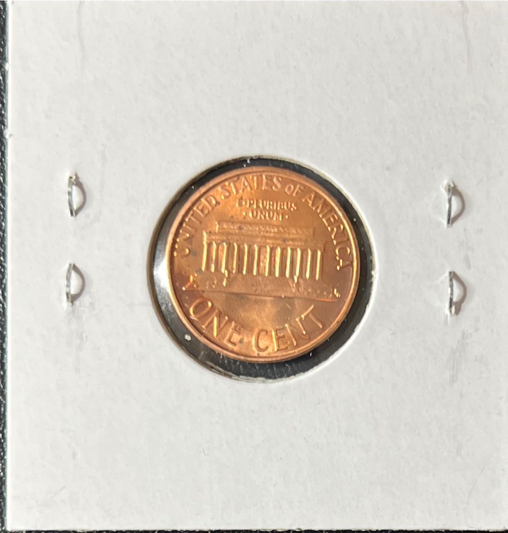 1987 Lincoln Memorial Cent  coin collectible - Main Image 2