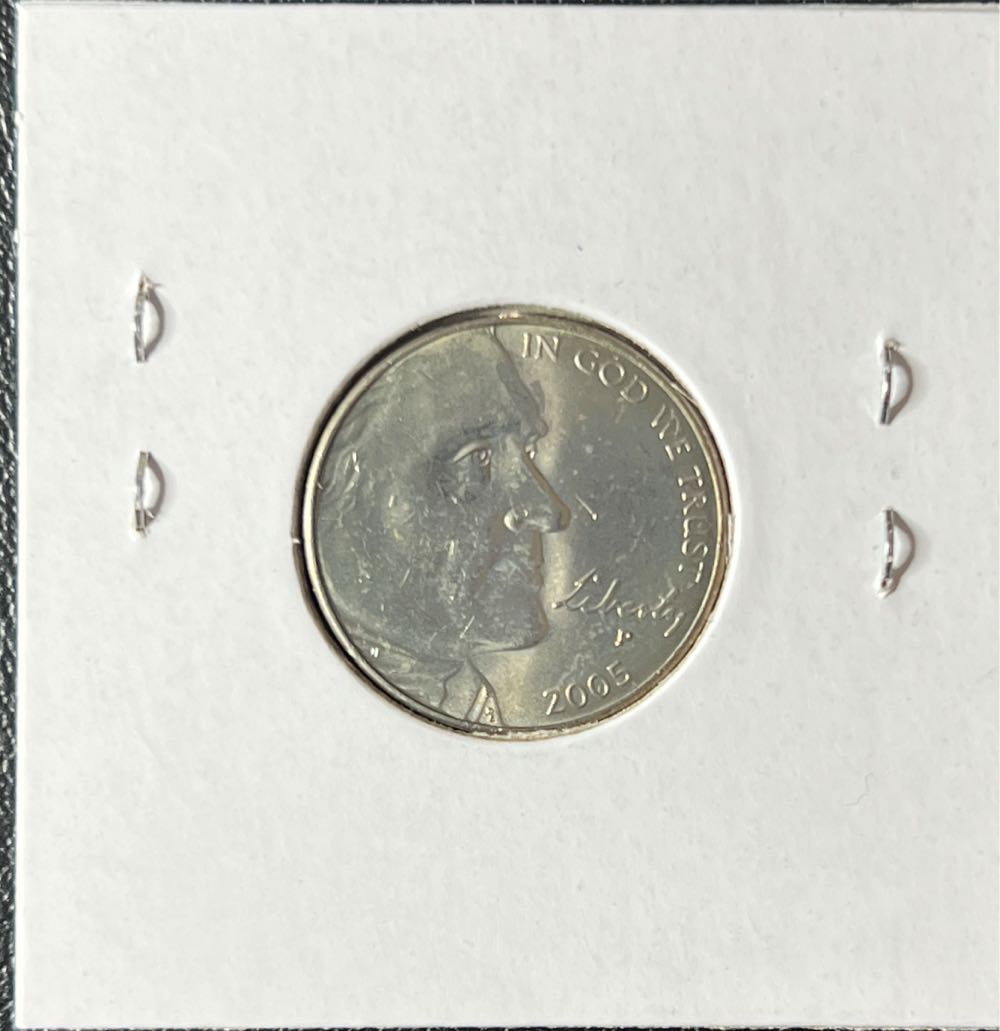 2005 P Jefferson Nickel  coin collectible - Main Image 2