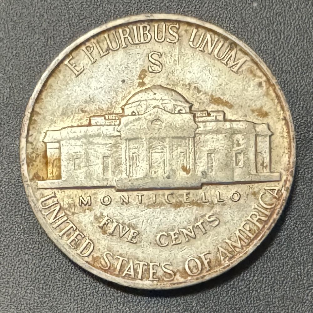 Jefferson Nickel - 1944 S  coin collectible - Main Image 2