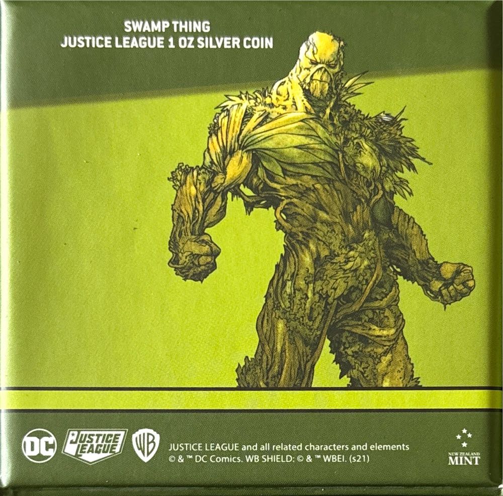 DC - Swamp Thing - Justice League Coin  coin collectible - Main Image 2