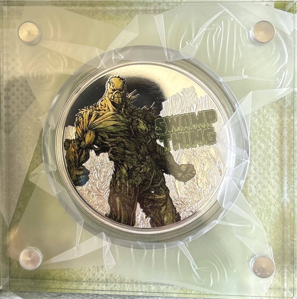 DC - Swamp Thing - Justice League Coin  coin collectible - Main Image 3
