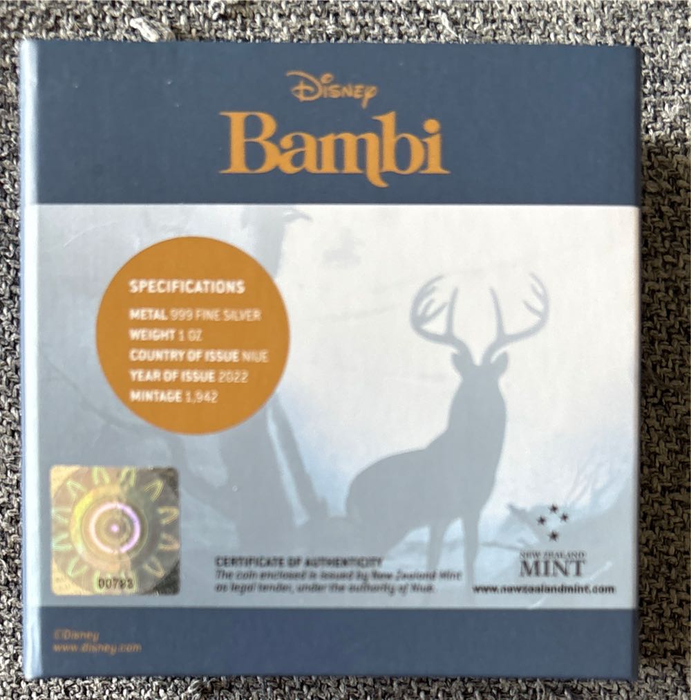 Disney - Bambi & Flower Coin  coin collectible - Main Image 2