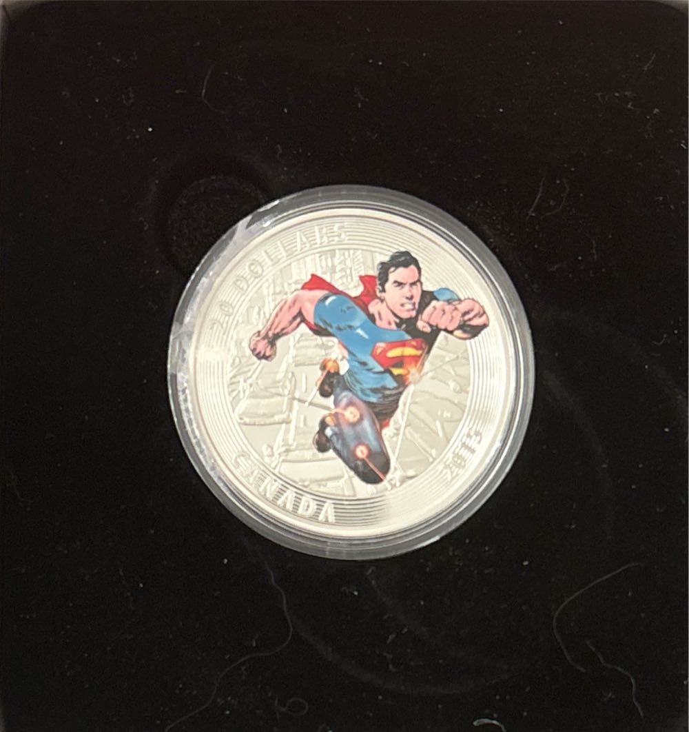 DC - Iconic Superman Comic Book Covers #28 - Superman  coin collectible [Barcode 623932068100] - Main Image 3