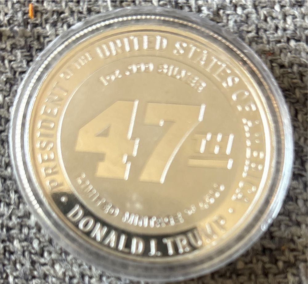 Z Mixed Silver Round - Donald Trump Not Gulty  coin collectible - Main Image 2