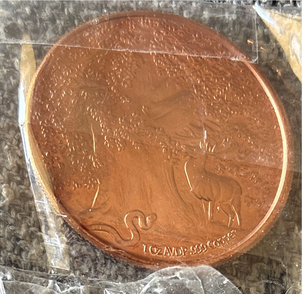 Z Mixed Round - Sleipnir Cooper Coin  coin collectible - Main Image 2