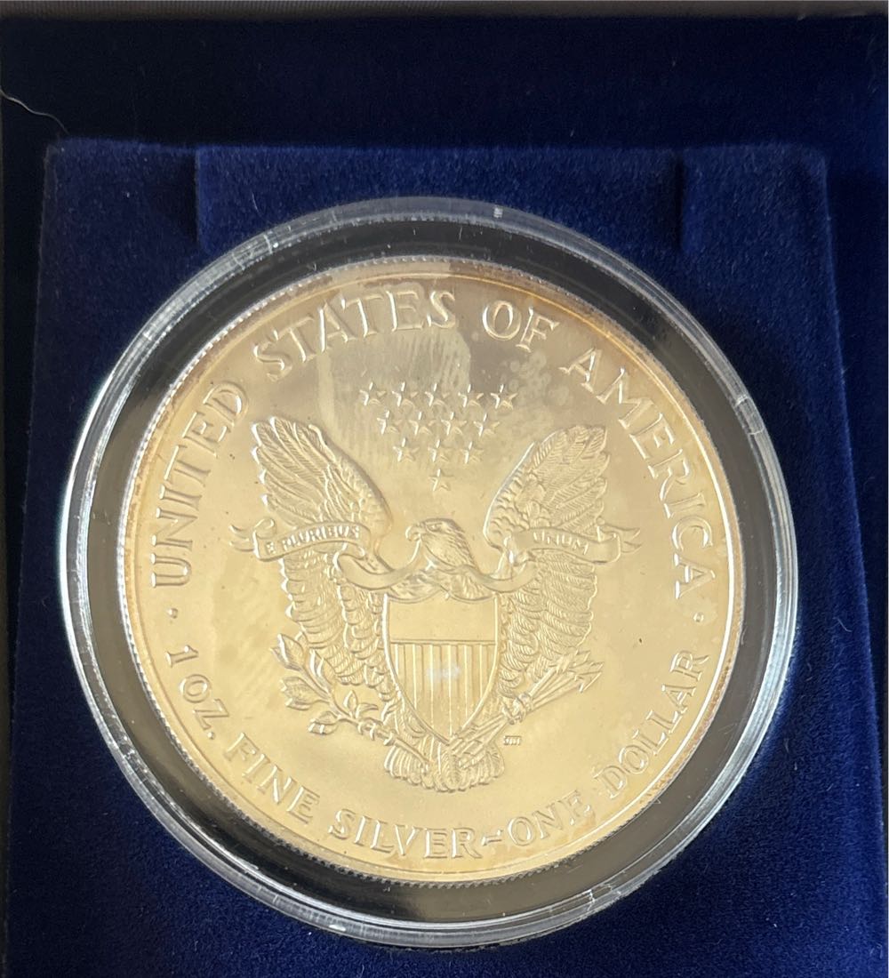 Z Mixed Round - American Eagle Silver Dollar  coin collectible - Main Image 2