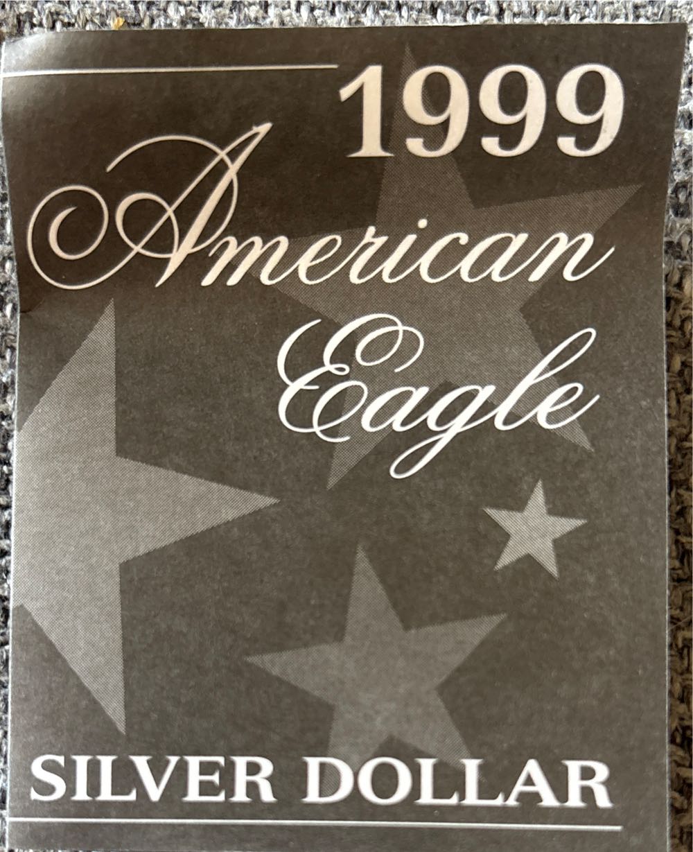 Z Mixed Round - American Eagle Silver Dollar  coin collectible - Main Image 3