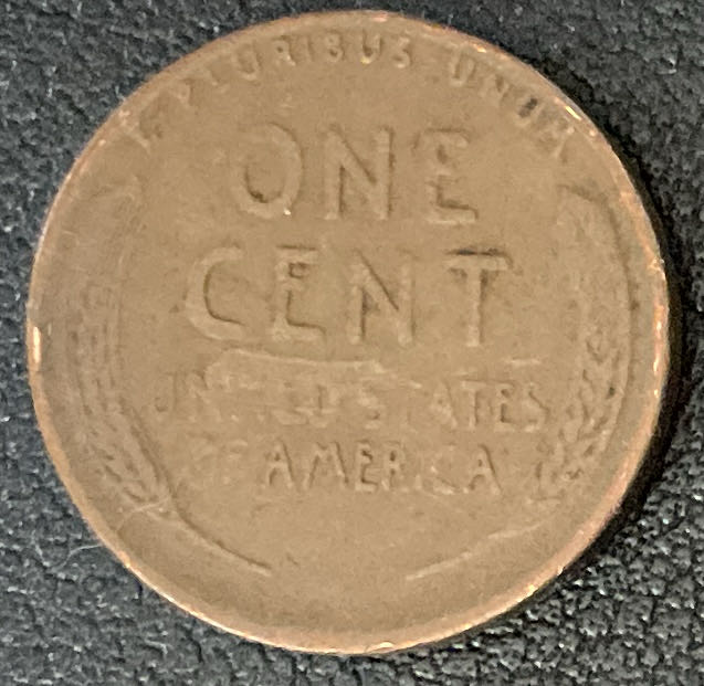 Penny 1945 Lincoln D 8  coin collectible - Main Image 2