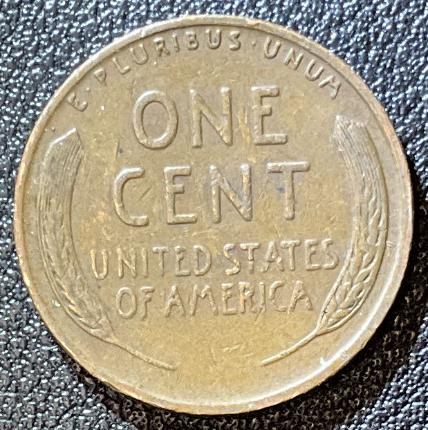 Penny 1945 Lincoln S 5  coin collectible - Main Image 4