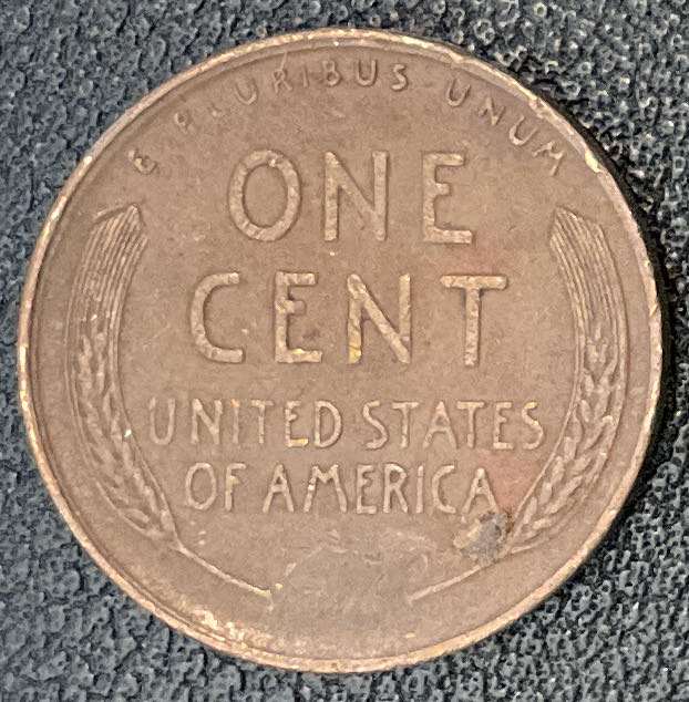 Penny 1945 Lincoln S 7  coin collectible - Main Image 2