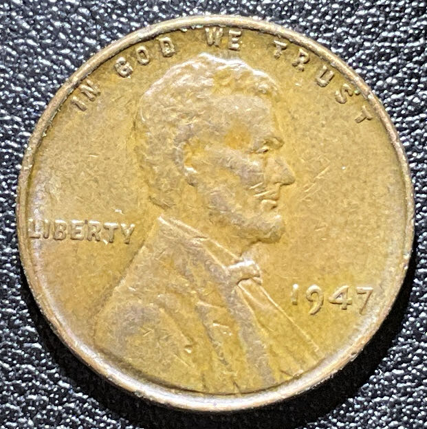 Penny 1947 Lincoln  4  coin collectible - Main Image 3