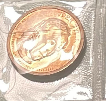 **ZINE - One Dollar: John Tyler (Gold)  coin collectible - Main Image 2