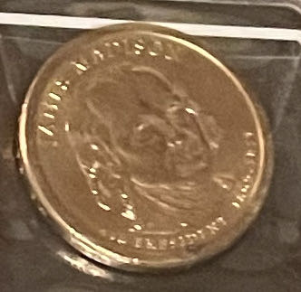 **ZINE - One Dollar: Madison (Gold)  coin collectible - Main Image 2