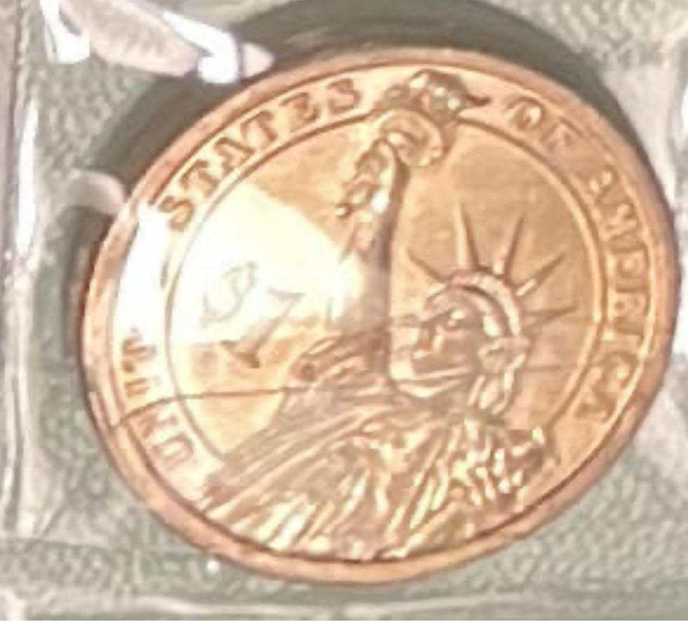 **ZINE - One Dollar: Madison (Gold)  coin collectible - Main Image 4