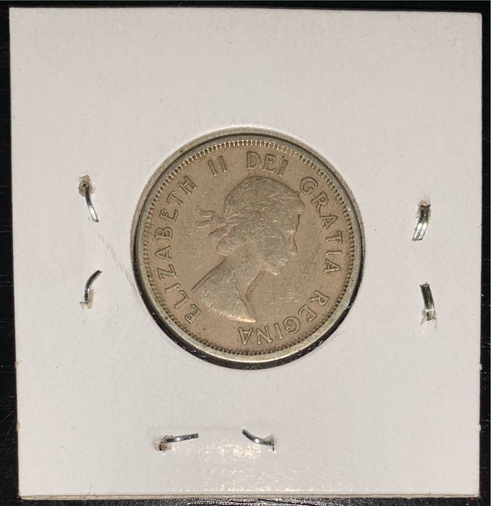 25 Cents - Elizabeth II (1st portrait) (Fold)  coin collectible - Main Image 2