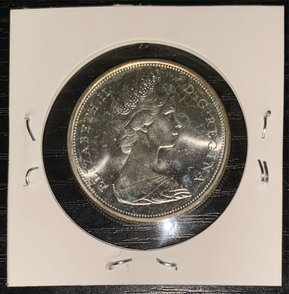 50 Cents - Elizabeth II (2nd portrait, Confederation)  coin collectible - Main Image 2