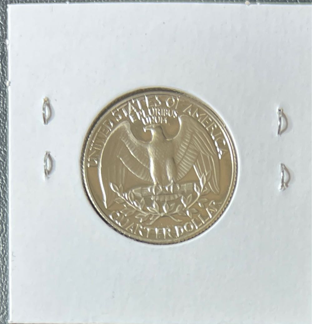 1991 S Proof Washington Quarter  coin collectible - Main Image 2
