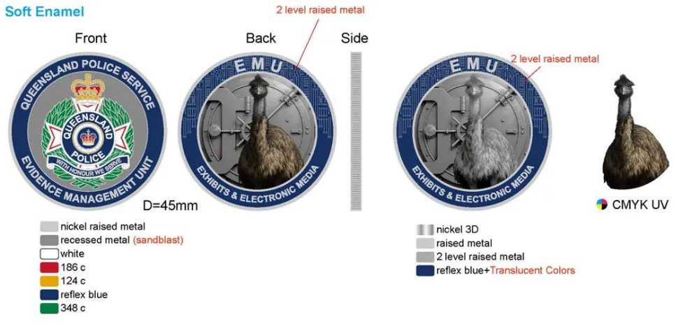 206 2025 Evidence Management  coin collectible - Main Image 4