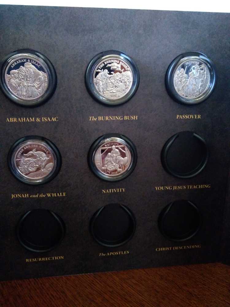 Littleton Bible Stories Coins  coin collectible - Main Image 3