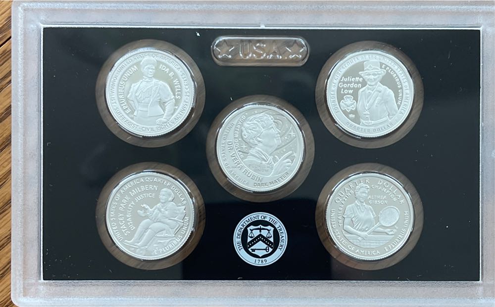 US Mint Silver Proof Set - 2025  coin collectible [Barcode 704786670043] - Main Image 3